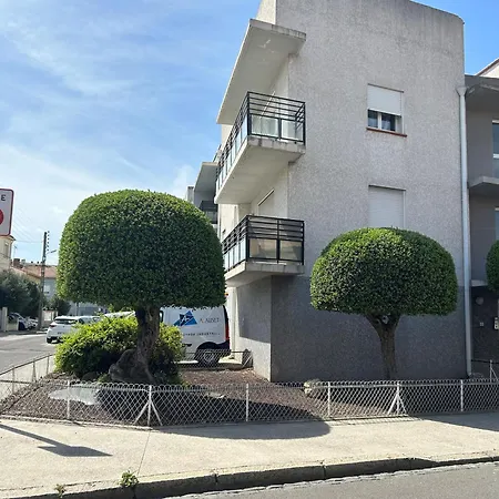 4 Pers Avec Parking Clim Dans Res Securise Apartmán *